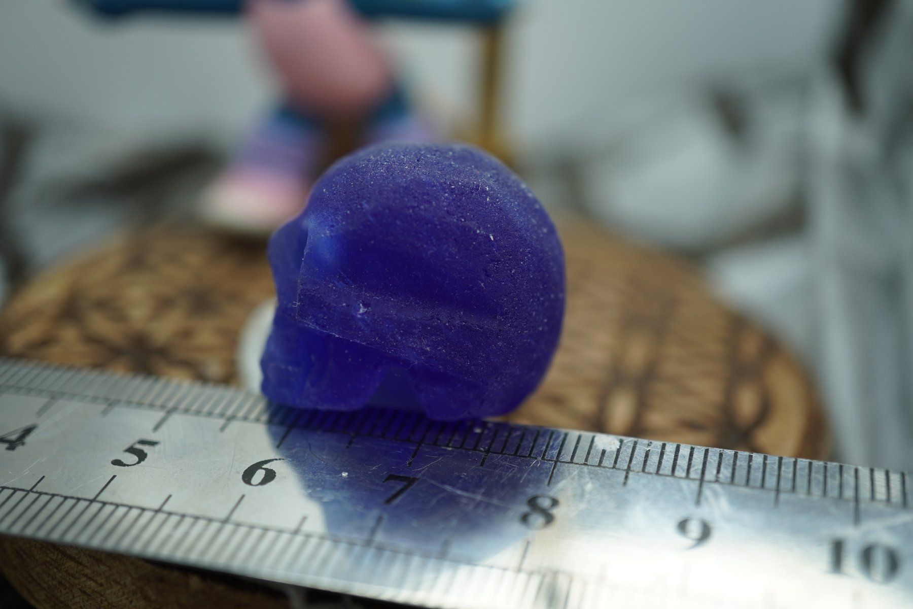 Minerali & Pietre curative: Skull Blau Unbekannt     Ab 1.- – Nuovo e nell'imballaggio originale da Eschenbach SG venduto da topstone 5