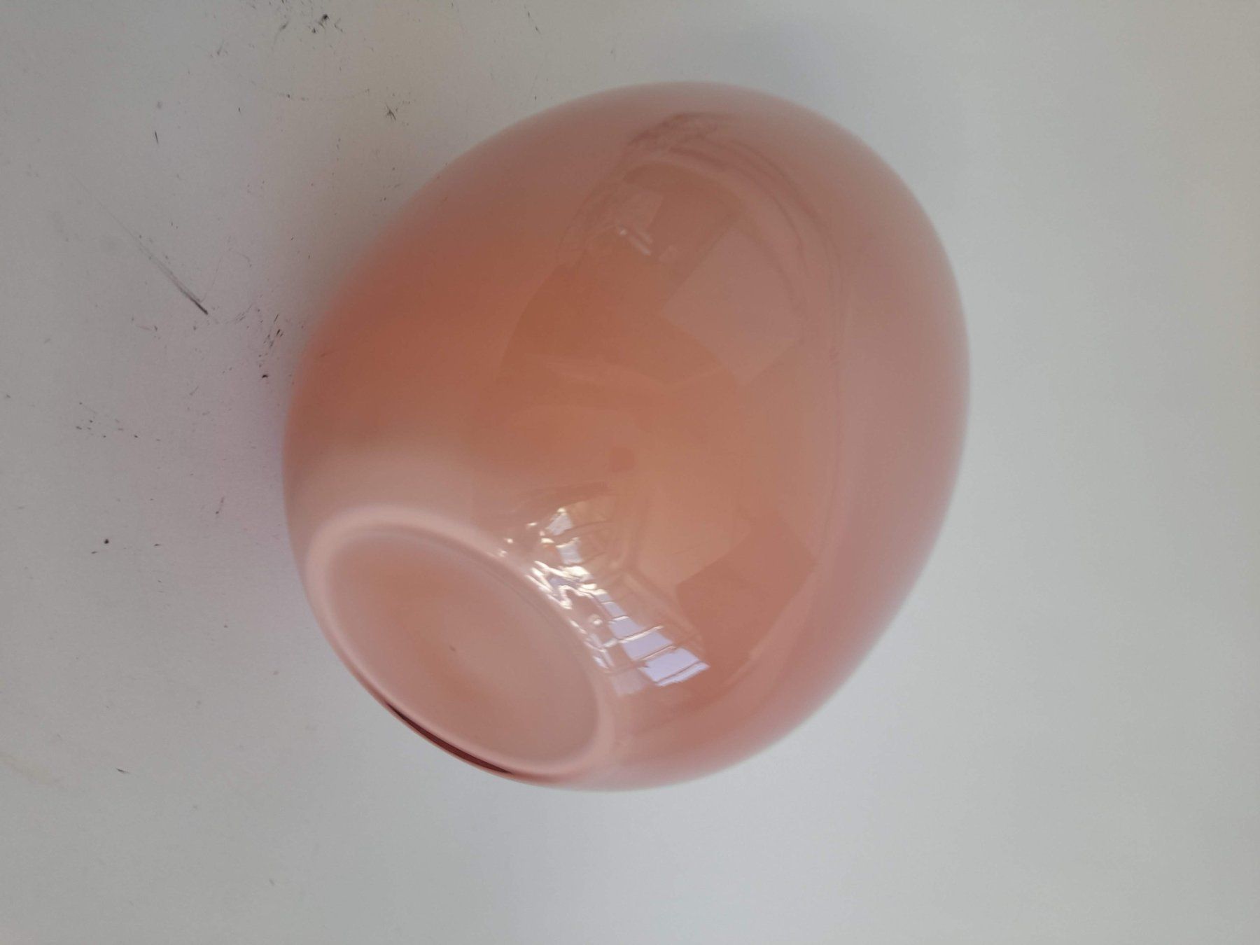 Vasi & Recipienti: Vase Glas rosa runde Form – Usato da Liebefeld venduto da Restwert_Liebefeld 2