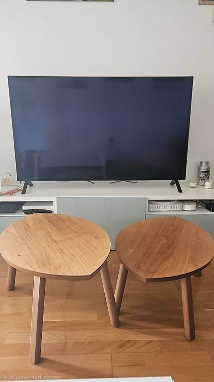 Ikea Tische: Tables basses, lot de 2, plaqué noyer – Gebraucht aus Lausanne von dafrmedo3322u