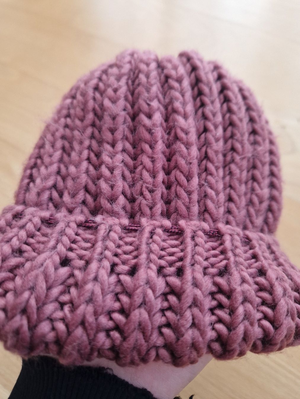Copricapi, berretti & cappellini: Neue Mütze, Kappe, Beanie, Grobstrick, hat, cap, herbst – Nuovo e nell'imballaggio originale da Hettlingen venduto da worldexplorer 2