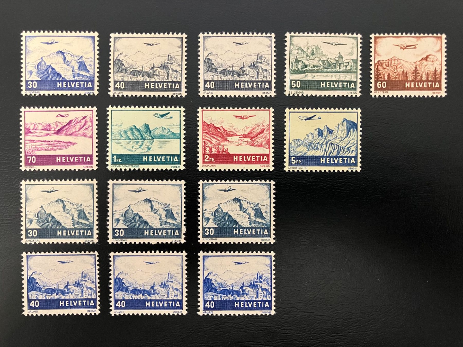 Alle Briefmarken: Lot Flugpost */** – Neu (gemäss Beschreibung) aus Solothurn von Tomtom2910 2