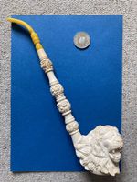 Meerschaum Pfeife Türkei Löwenkopf ungeraucht