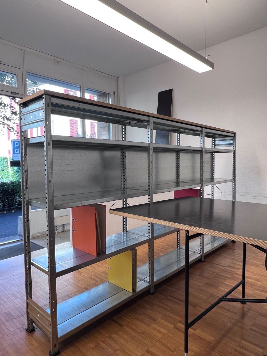 Errex Scaffali: Regalsystem Errex mit Sperrholzplatte – Usato da Zürich venduto da wme_n5yf 3