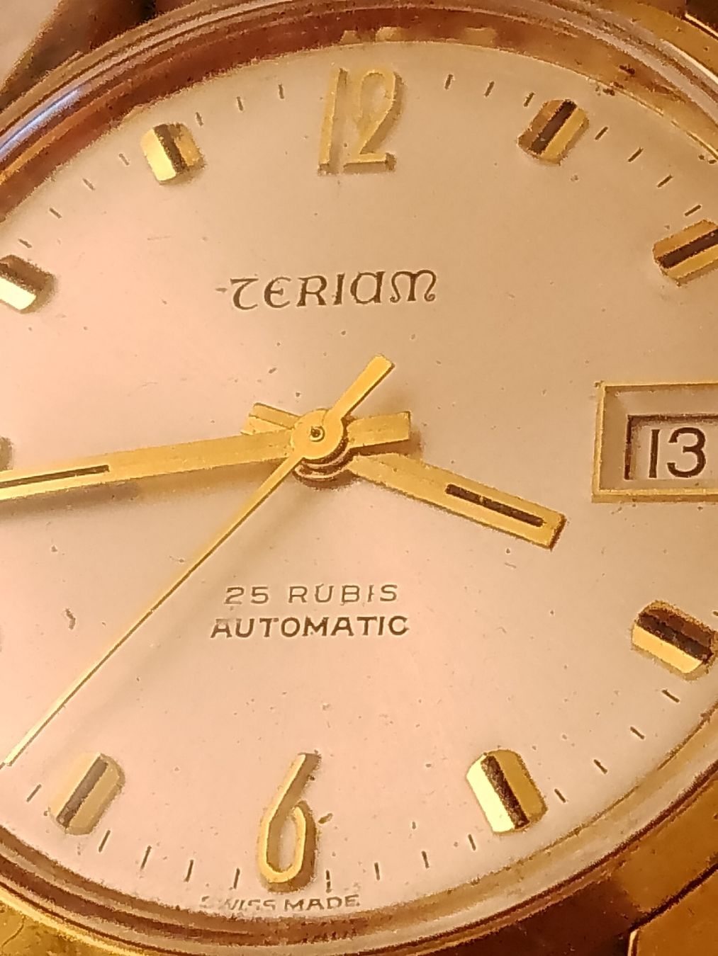 Swiss Orologi: Teriam Automatic Swiss 34 mm läuft  – Usato da Agno venduto da sam2608 3