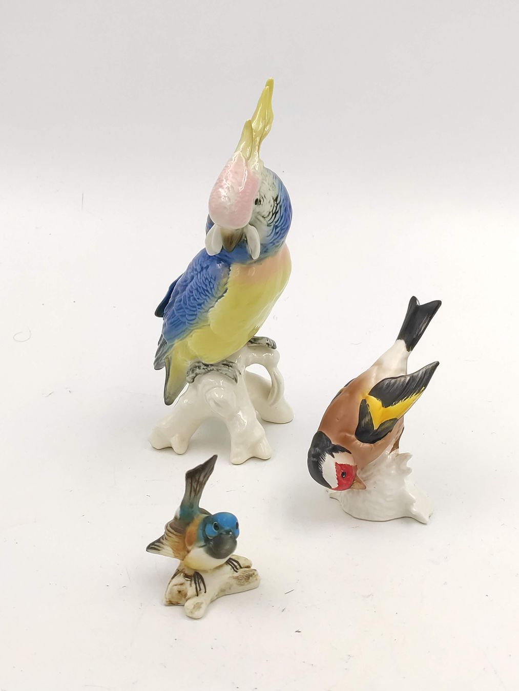 Figuren: Porzellan Vogel Figuren Set , Goebel, Enz, Capodimonte  – Gebraucht aus Kreuzlingen von Tewes