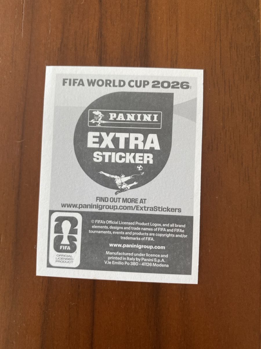 Panini Carte collezionabili: Panini WM 2026 - Alphonso Davies Extra Sticker – Nuovo (secondo la descrizione) da Lausanne venduto da chaavb 1