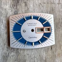 31.5mm Certina Certiday UFO Zifferblatt/ Dial