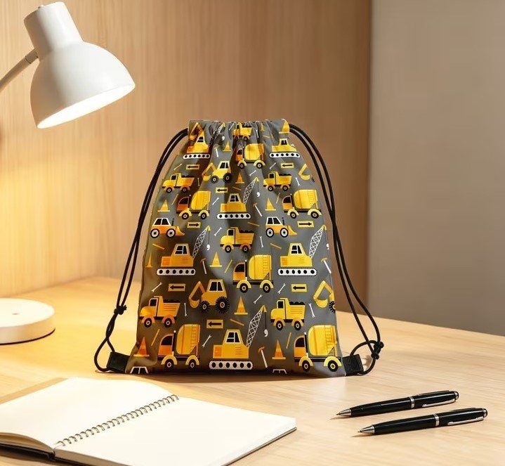 Zaini: Rucksack Baustelle Bagger Kran Kinderrucksack Kindergarten – Nuovo e nell'imballaggio originale da Dättlikon venduto da easythings 6