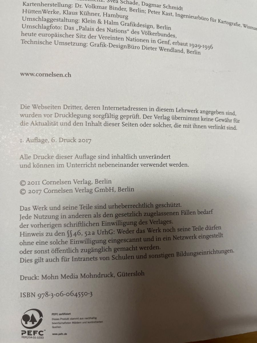 Libri: FMS Schweizer Geschichtsbuch 3|4 – Usato da Bernhardzell venduto da aai.bau 1