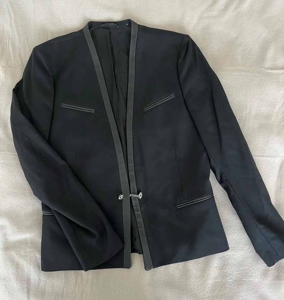 Kooples Giacche: Veste noire élégante avec fermeture tête de mort – Usato da  venduto da  1