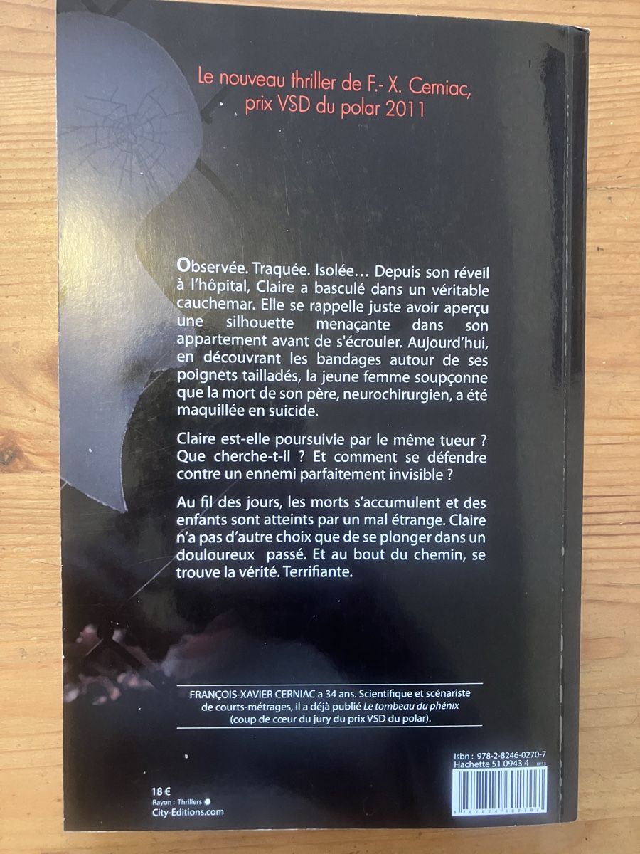 Livres: Memoria (Cerniac)  – D'occasion à Meyrin par Julien333 1