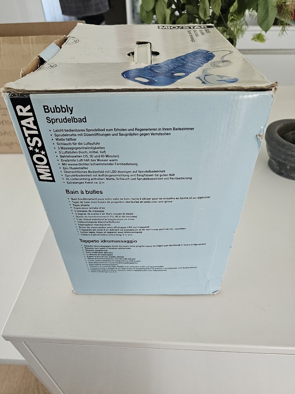 Dispositivi per massaggi: Mio-Star Bubbly Sprudelbad Tappeto Idromassaggio – Usato da Immensee venduto da Gitter 2