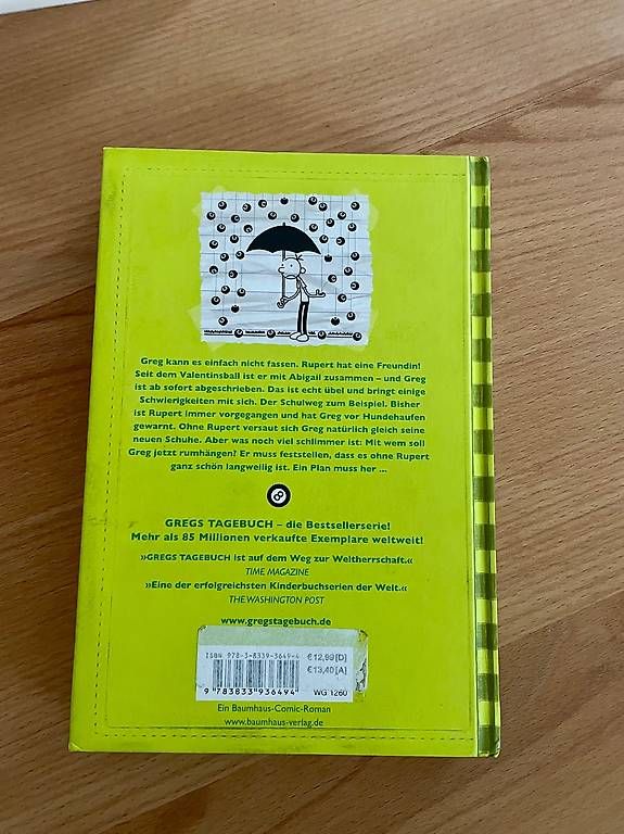Libri: Gregs Tagebuch Nr. 8 - Hardcover – Usato da Gersau venduto da walin_6442 1