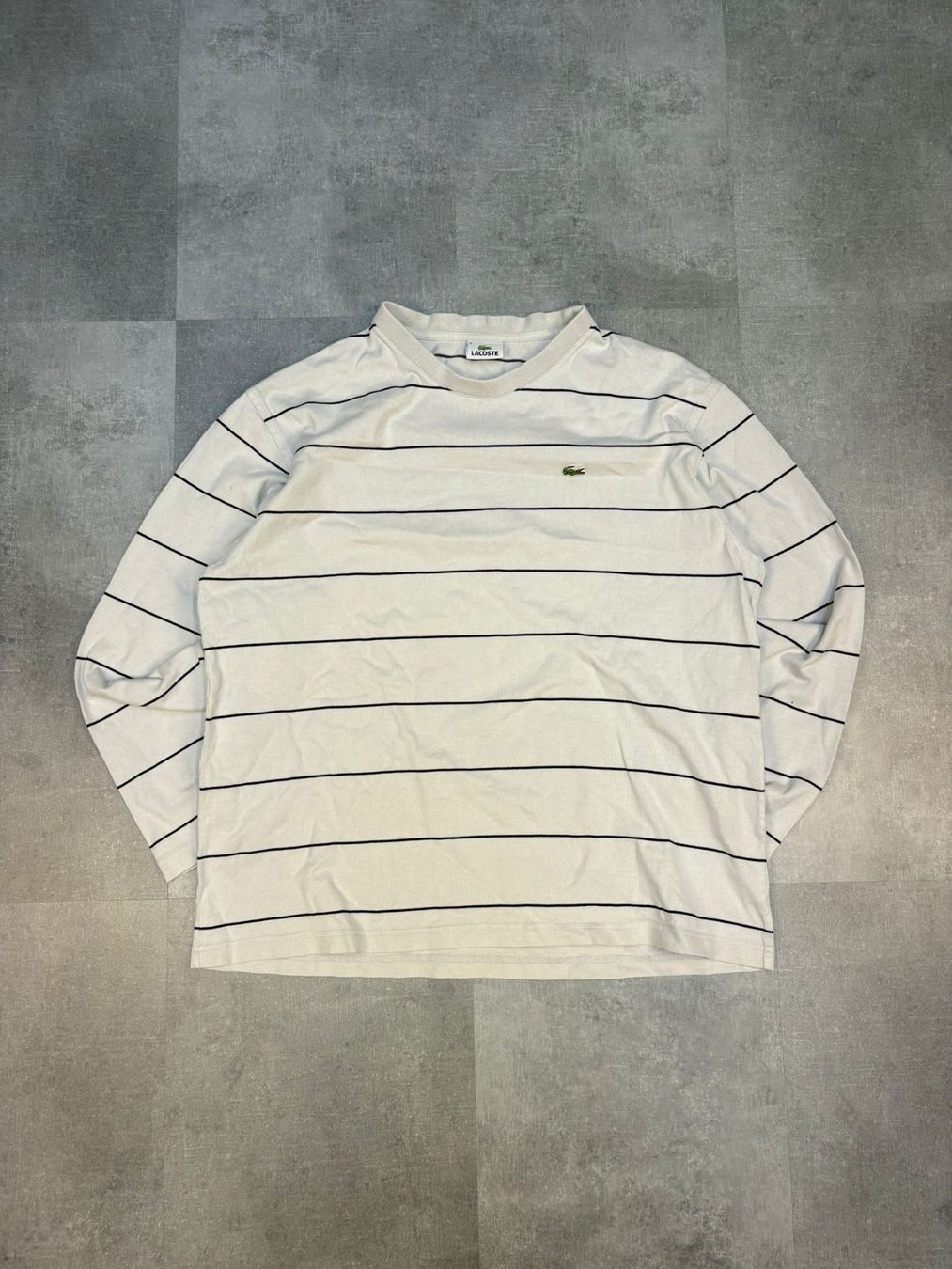 Lacoste Maglioni & Felpe: Lacoste Sweater gestreift - Grösse XL – Nuovo (secondo la descrizione) da Werdenberg venduto da hase.vintage