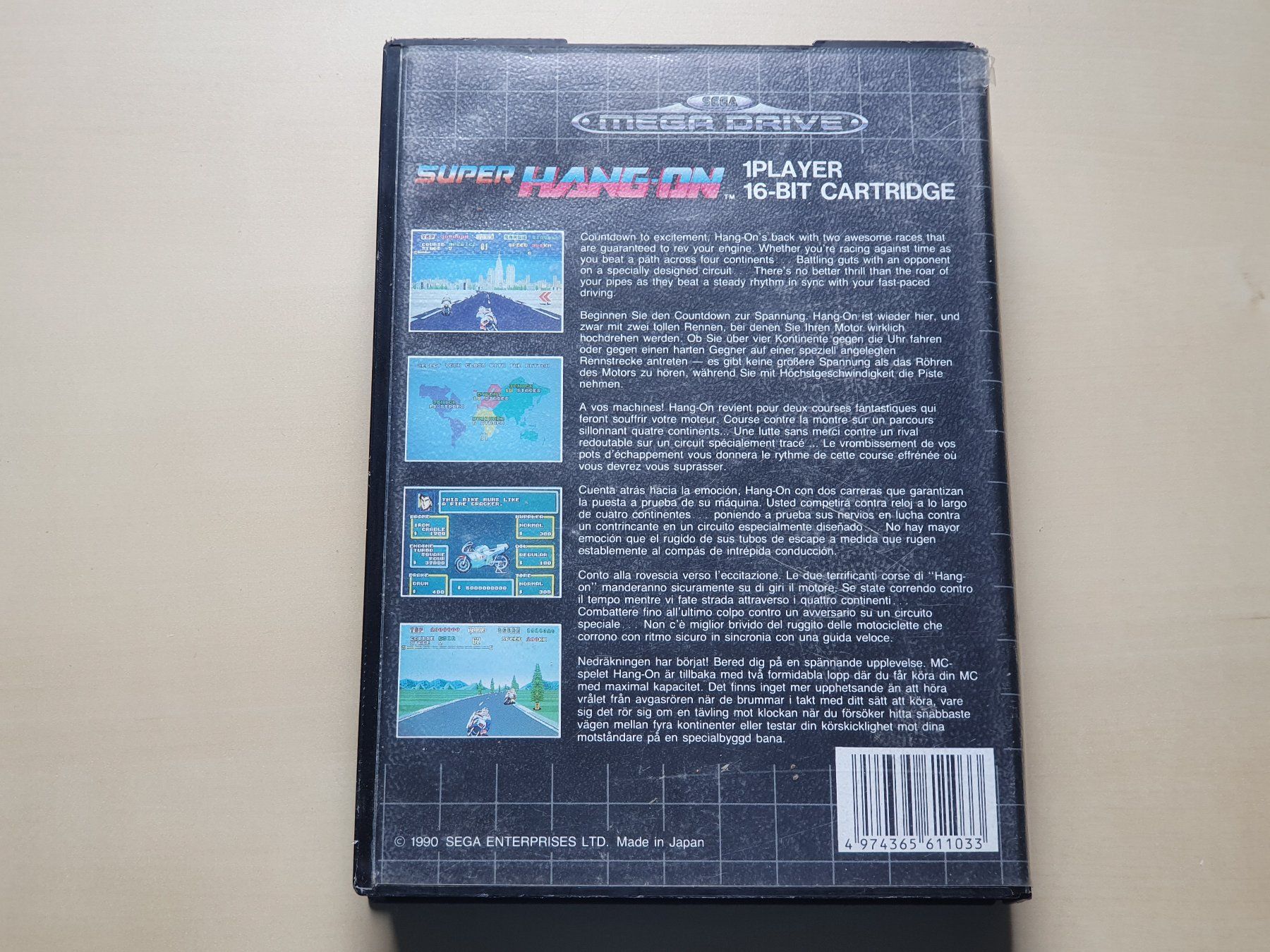 Sega Giochi: Super Hang On – Usato da Stansstad venduto da collectorsshop 1