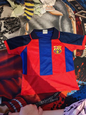 FC Barcelona Shirt Ronaldinho Gr. 104/110