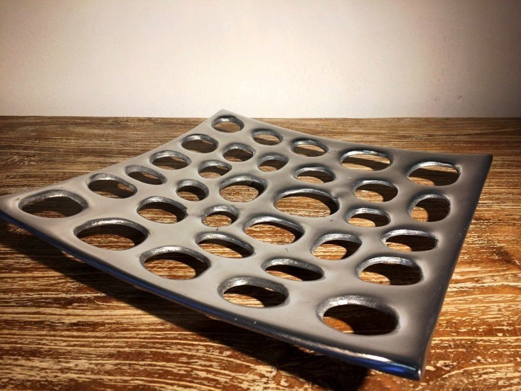 Piatti di portata: Früchteschale Aluminium – Nuovo (secondo la descrizione) da Lenggenwil venduto da Unique_