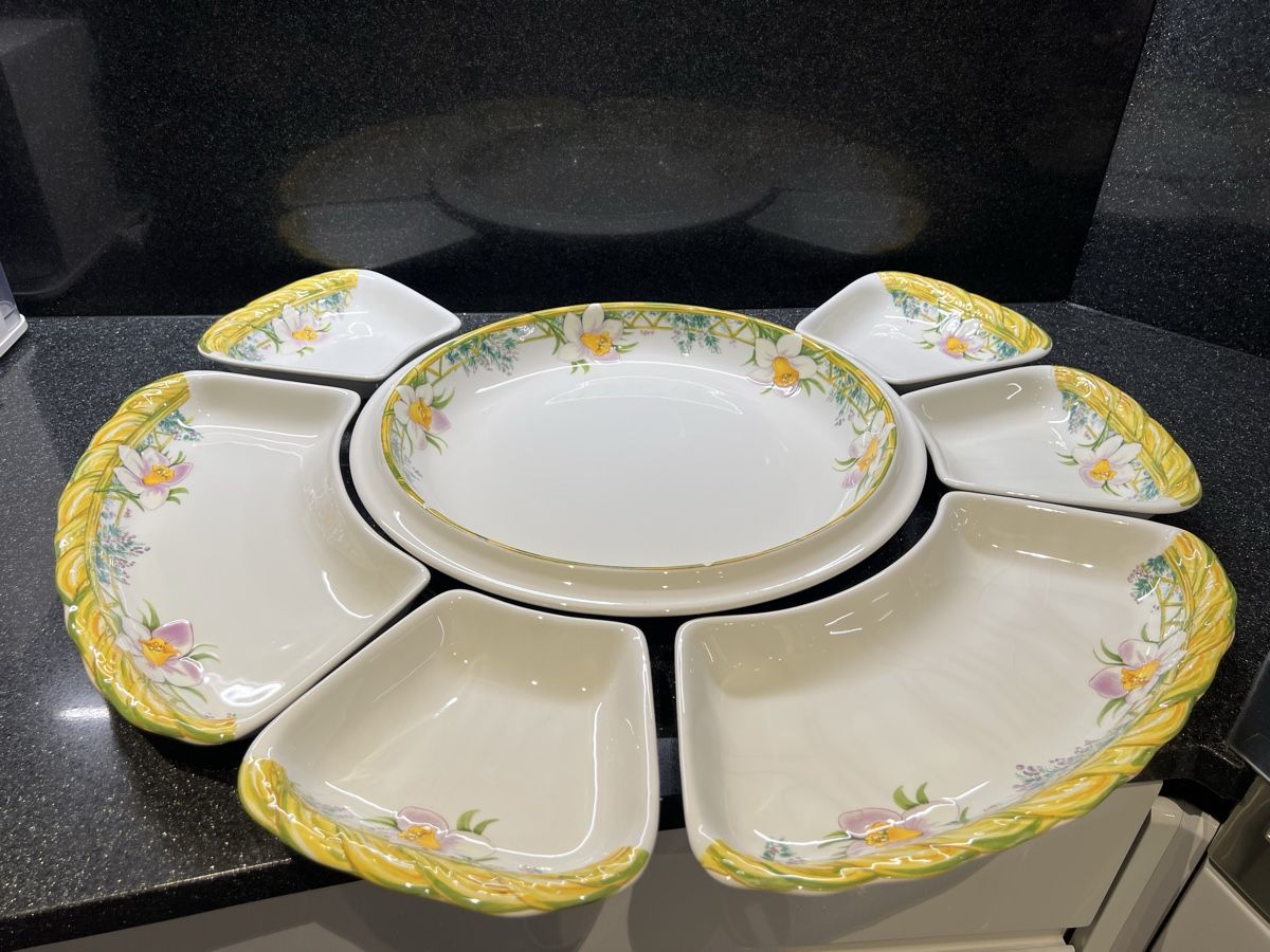 Set di piatti: Antipasto Tiffany – Nuovo (secondo la descrizione) da Cureglia venduto da dan_q2h6 6