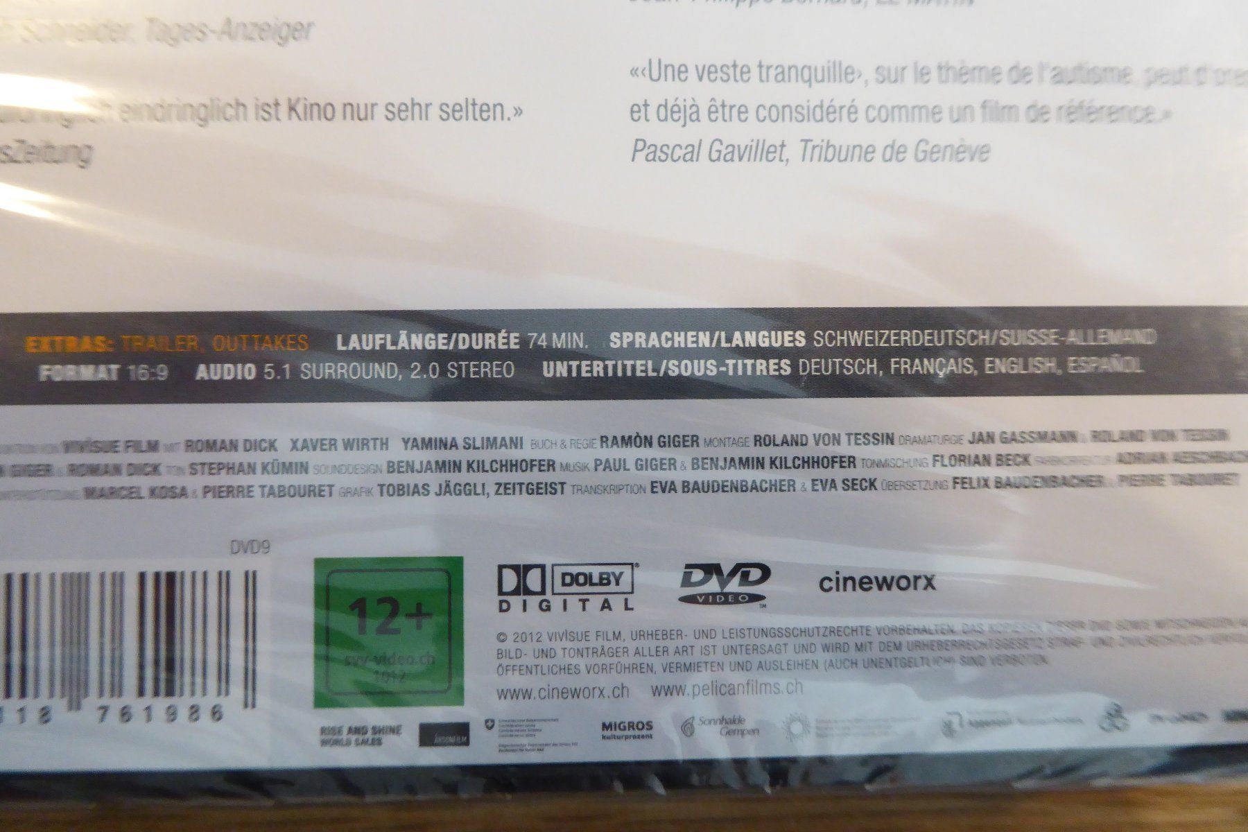 Tutti i DVDs: DVD Eine ruhige Jacke – Nuovo e nell'imballaggio originale da Allschwil venduto da Summelsarium 3