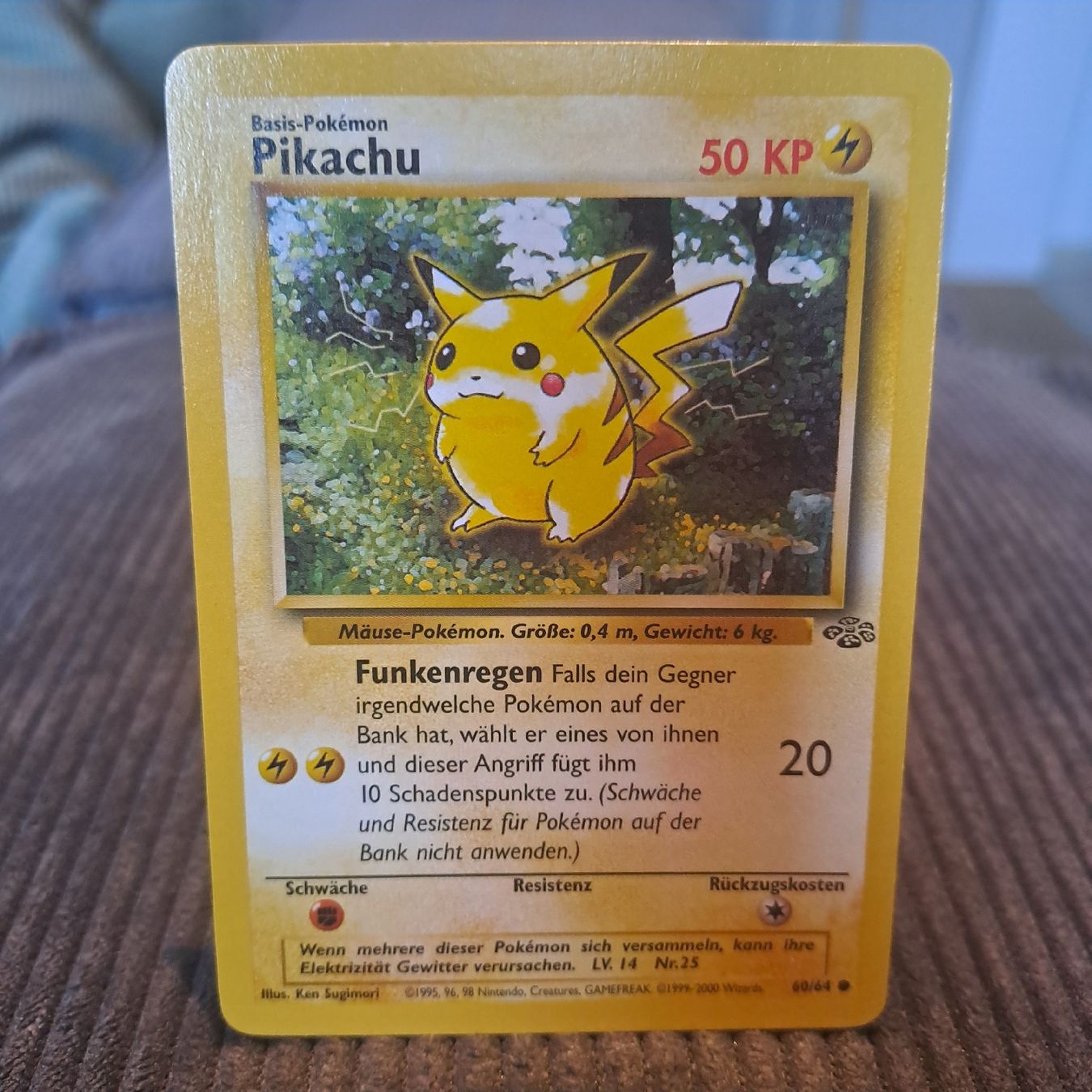 Pokémon Cartes à collectionner: Pikachu, Jungle Set 60/64 – Neuf (Voir description) à Düdingen par Ruge91