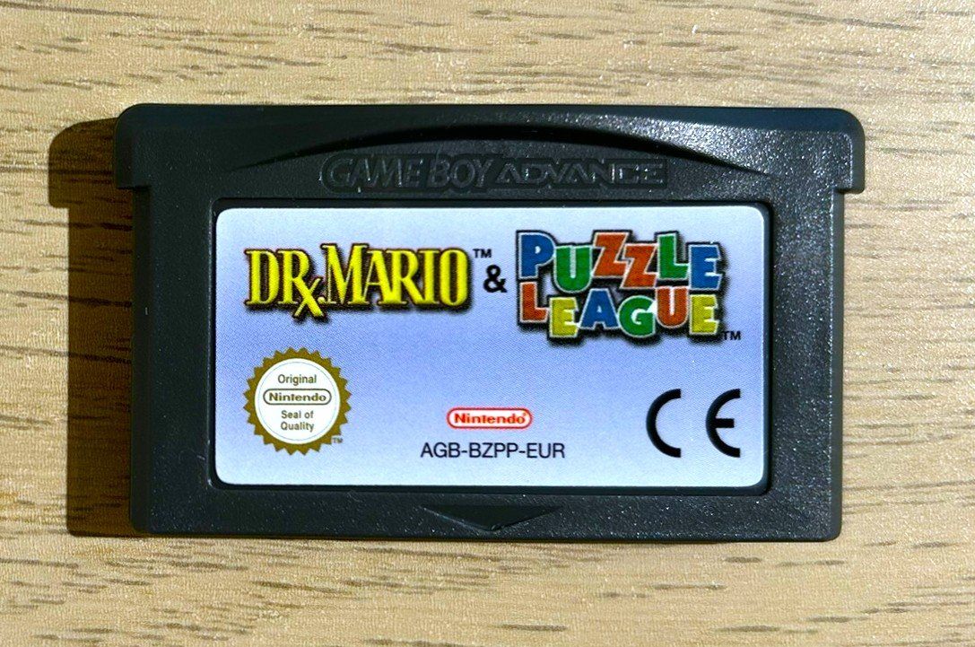 Nintendo Spiele: Dr. Mario & Puzzle League Gameboy Advance GBA – Gebraucht aus St. Gallen von Alpine.Arcade