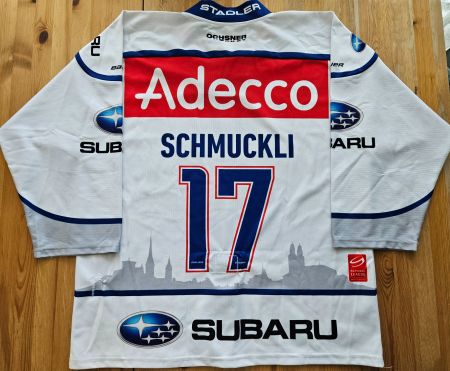 GCK Lions Trikot #17 Schmuckli Gr. XL matchworn Zürich ZSC