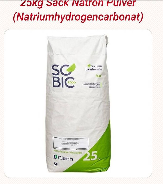 Natron 25kg Sack Natriumhydrogencarbonat Kaufen auf Ricardo