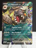 Pokemon Arven's Mabosstiff ex (DRI 139) 🇬🇧