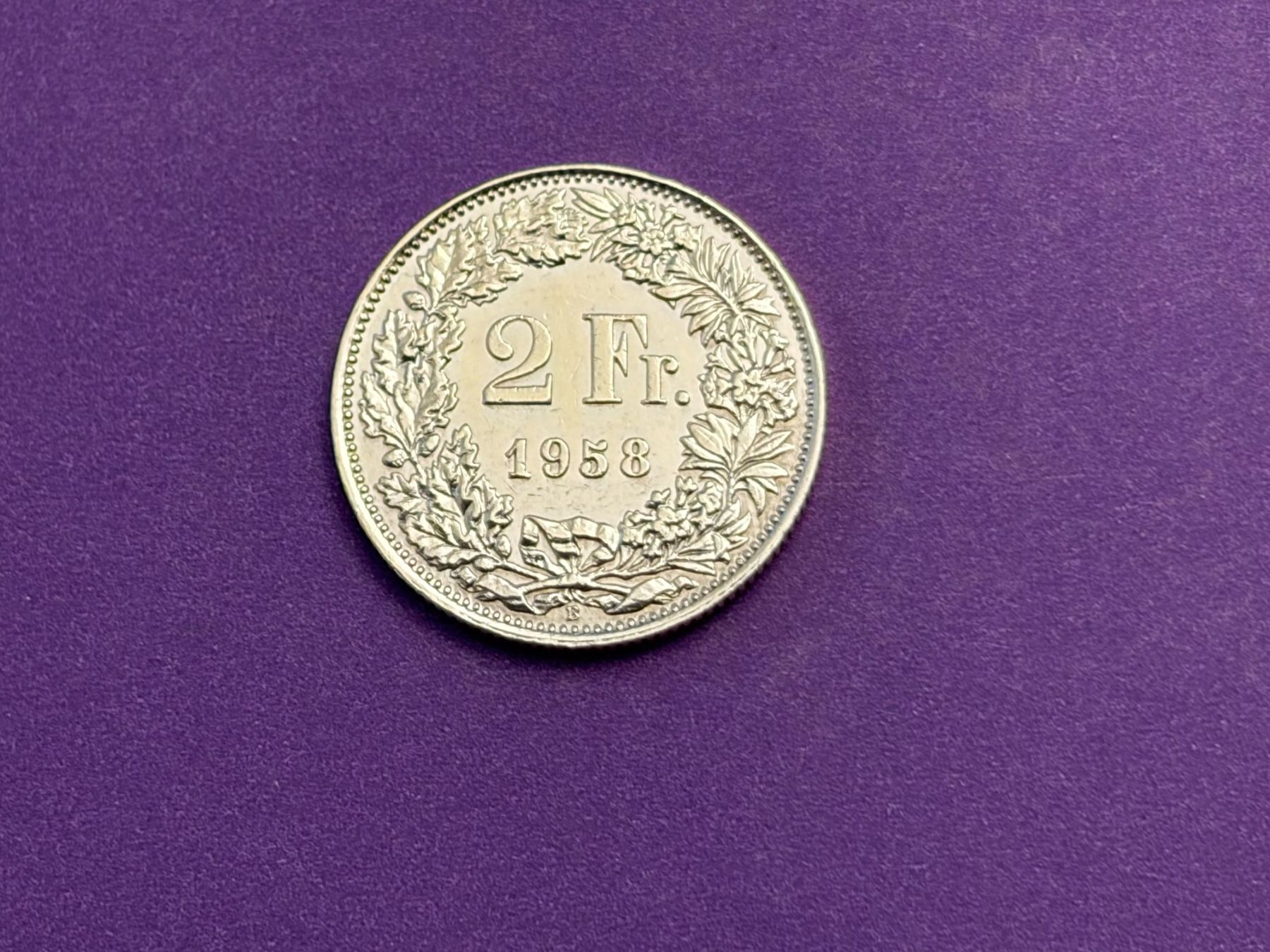 Tutti le monete: 2 Fr. 1958 vorzüglich schön – Usato da Kräiligen venduto da wolle2101