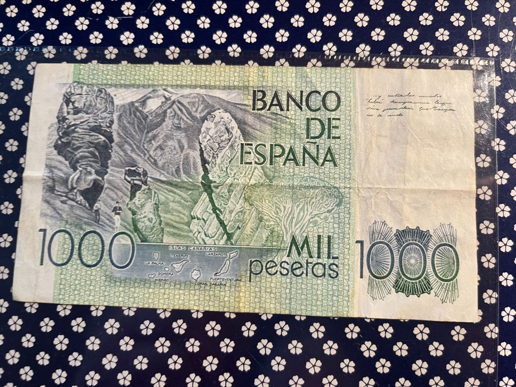 Banknoten: 1000 Pesetas Spanien 23.10.1979 – Gebraucht aus Arch von Karibu19 1