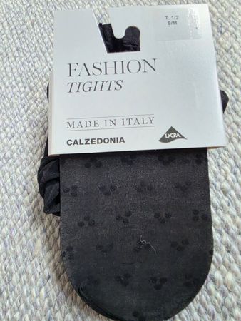 Calzedonia Fashion Tights schwarz Gr S M neu
