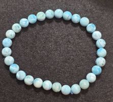 Larimar Kugelarmband