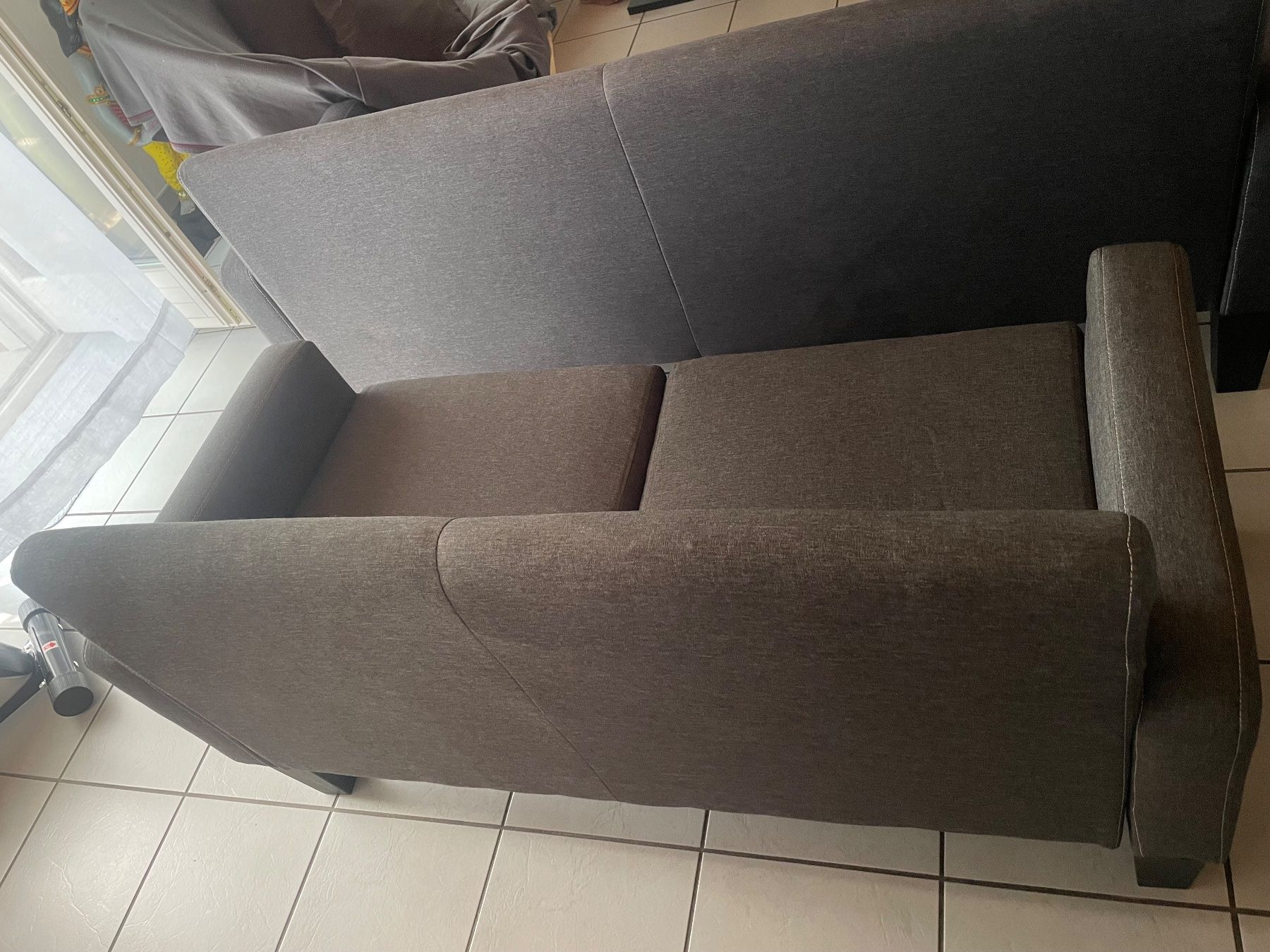 Divani: Sitzsofa in Grau (163x77x63cm) – Usato da Untersiggenthal venduto da l2_nmok 2