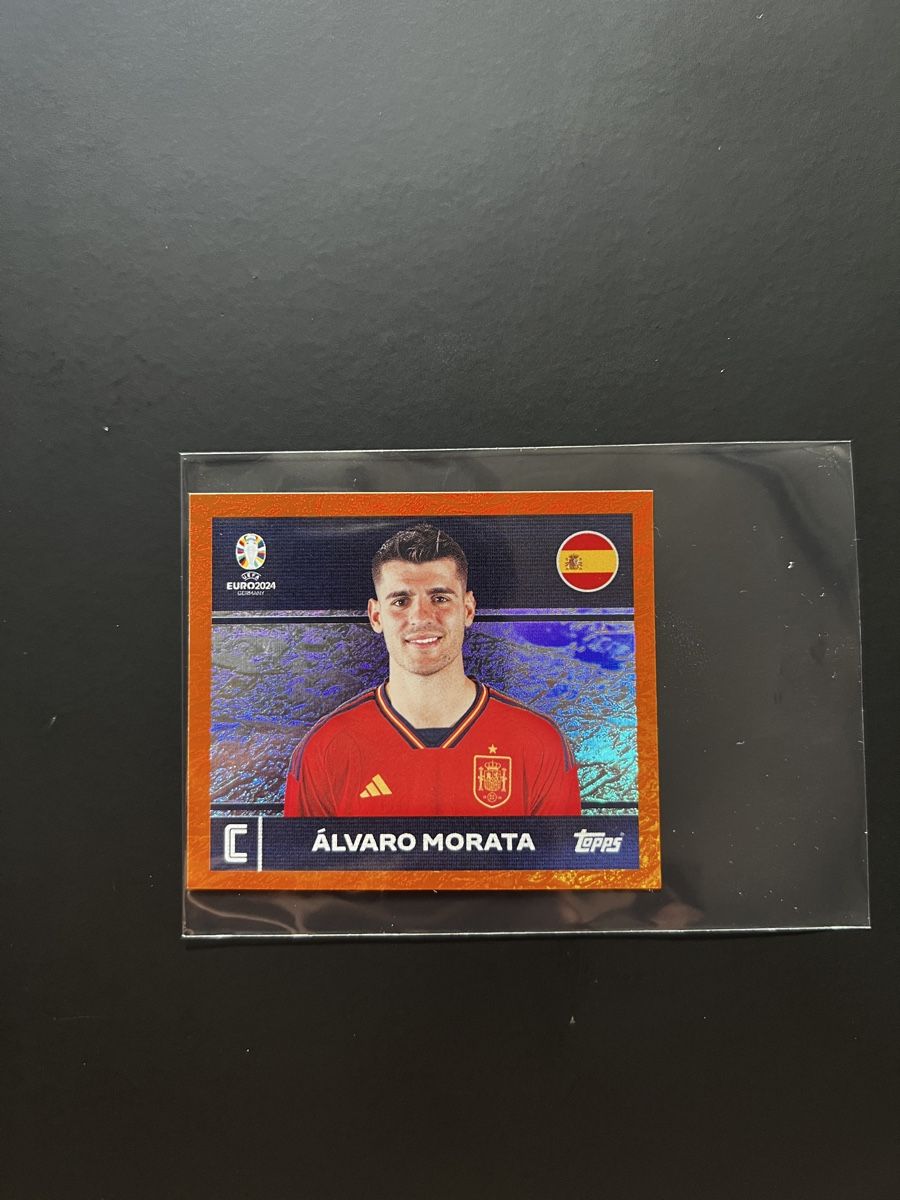 Topps Carte collezionabili: Alvaro Morata topps Orange euro 2024 – Nuovo (secondo la descrizione) da Estavayer-le-Lac venduto da math_c5kc