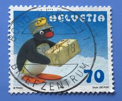 Nr.964 Klein-Pingu GESTEMPELT Sonderpostmarken 1999 Zürich