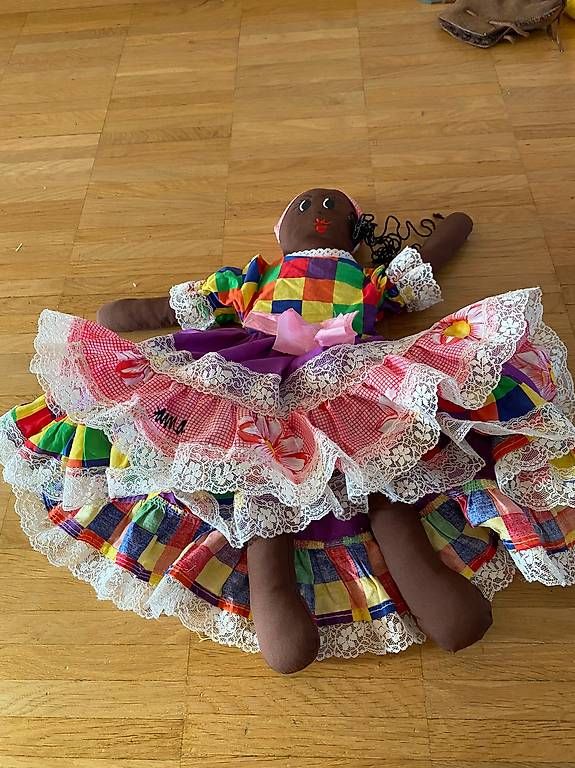 Bambole: Puppe mit Kleid – Nuovo (secondo la descrizione) da Zürich venduto da Cleo234