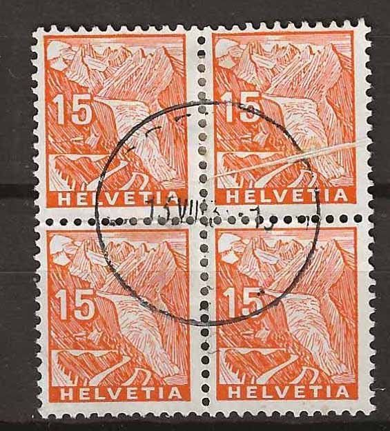 Tutti i francobolli: B0197 - Glacier du Rhone Bloc4 obl. – Usato da Trélex venduto da Phil_Albert
