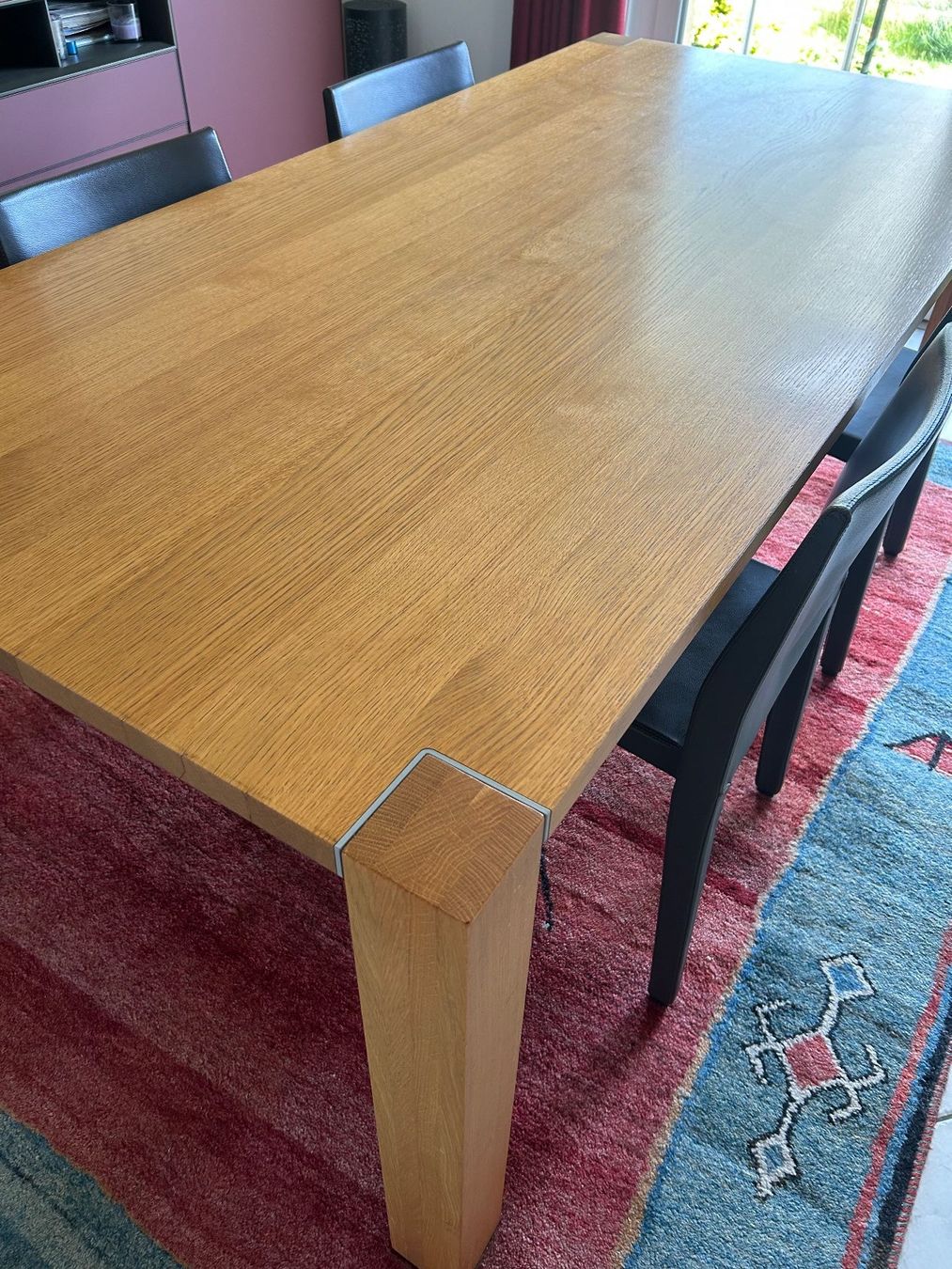 Pfister Tavoli: Massiver Esstisch aus Eichenholz, 200x95cm – Usato da Murten venduto da zia_6czz 3