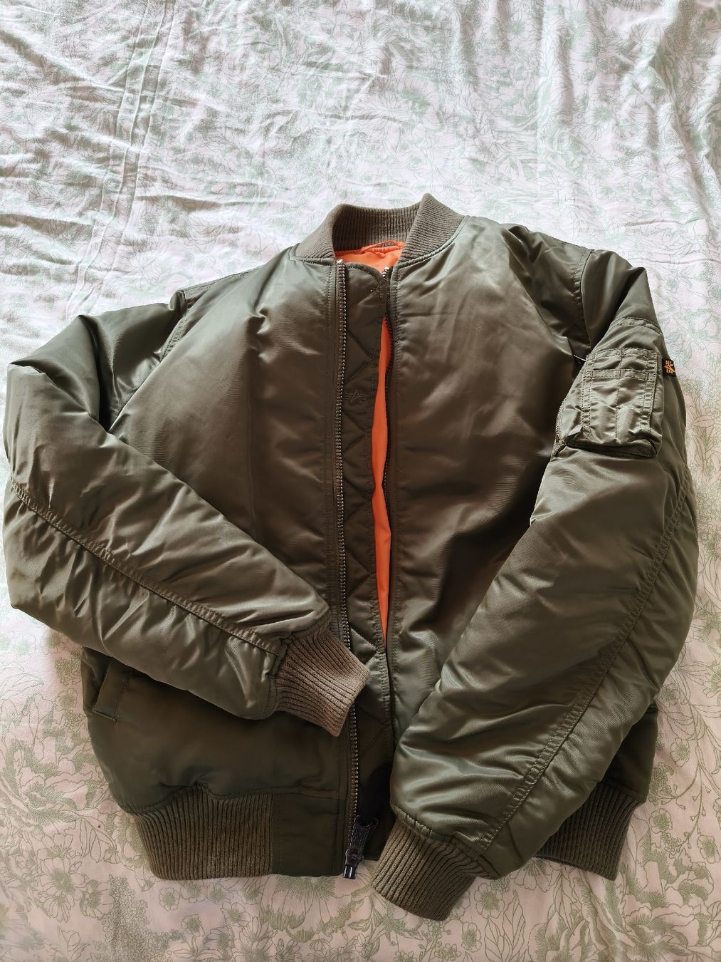 Alpha Industries Giacche: Bomberjacke Alpha Industries grün  – Usato da Turtmann venduto da white17 3