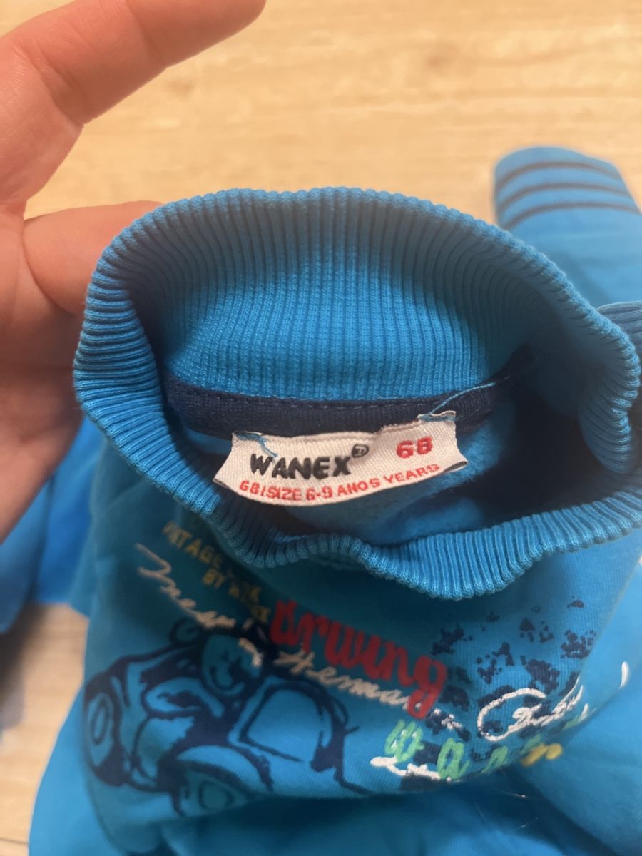Maglioni & Felpe: Pullover Gr. 68, Türkis, Jungen, Vintage Look – Usato da Kaisten venduto da Wavechip 3
