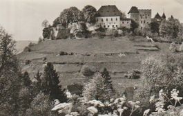 AG 68 Schloss Lenzburg, Ansicht von Süden, 1957