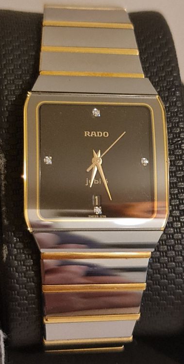 Montre best sale rado diamant