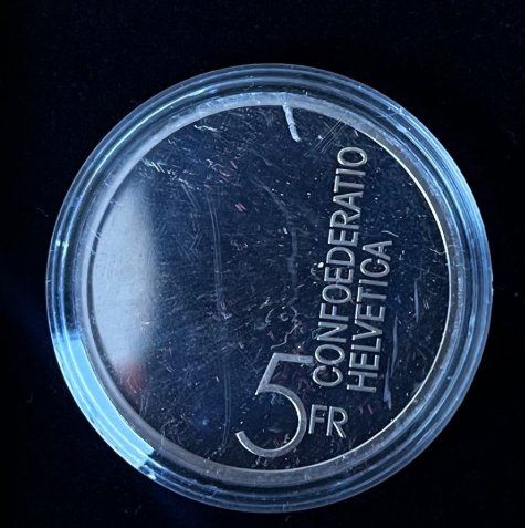 Tutti le monete: 2 Monete commemorative ch – Nuovo (secondo la descrizione) da Banco venduto da lorenzetti 3