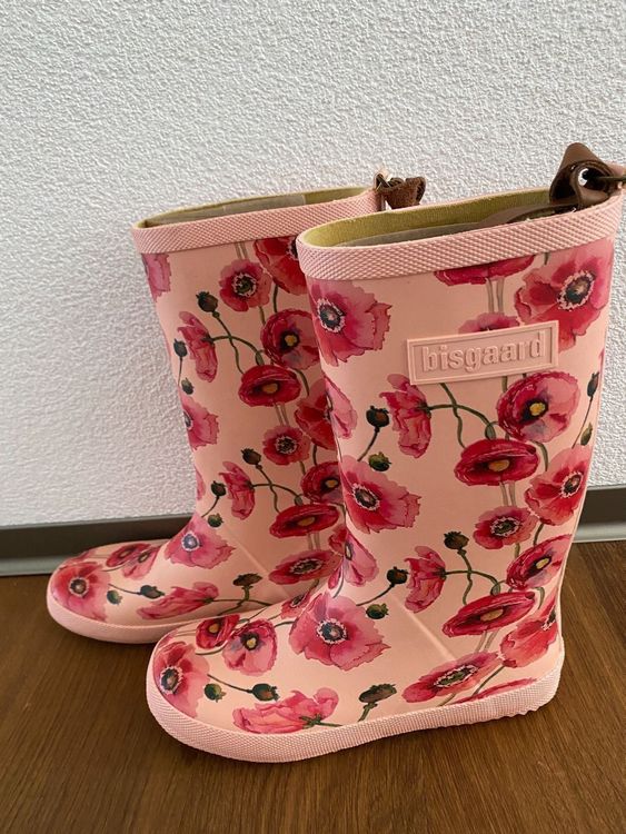 Bisgaard Jongens Fashion II Rain Boot, groen, 32 EU