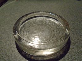 Kerzenständer Glas, rund