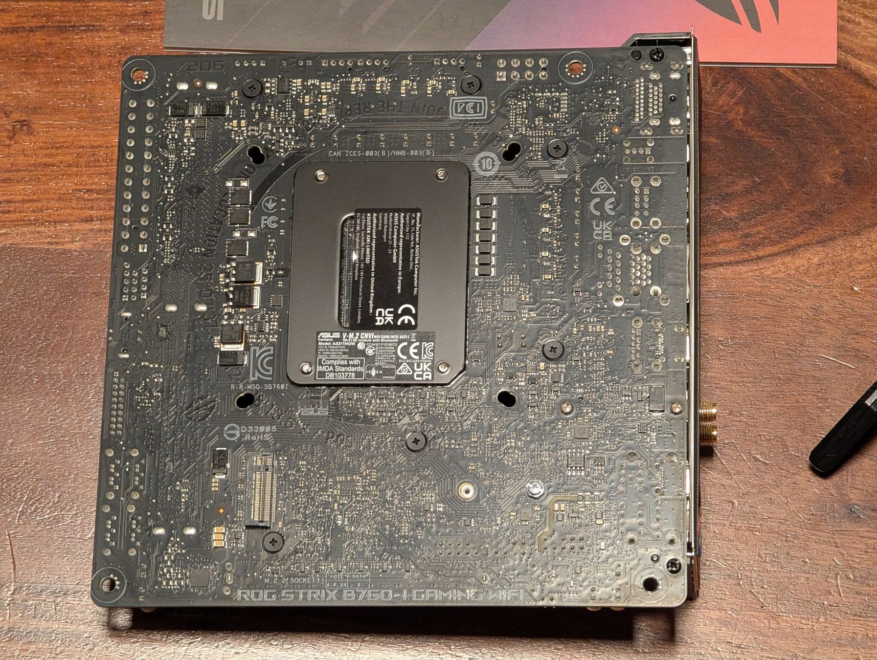 Asus Schede madri: Asus ROG Strix B760-I Gaming WIFI + Intel Core i7-14700K – Usato da Zürich venduto da Toruko 3
