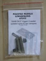Conversion 1:72 - SAAB Sk37 Viggen 2-seater