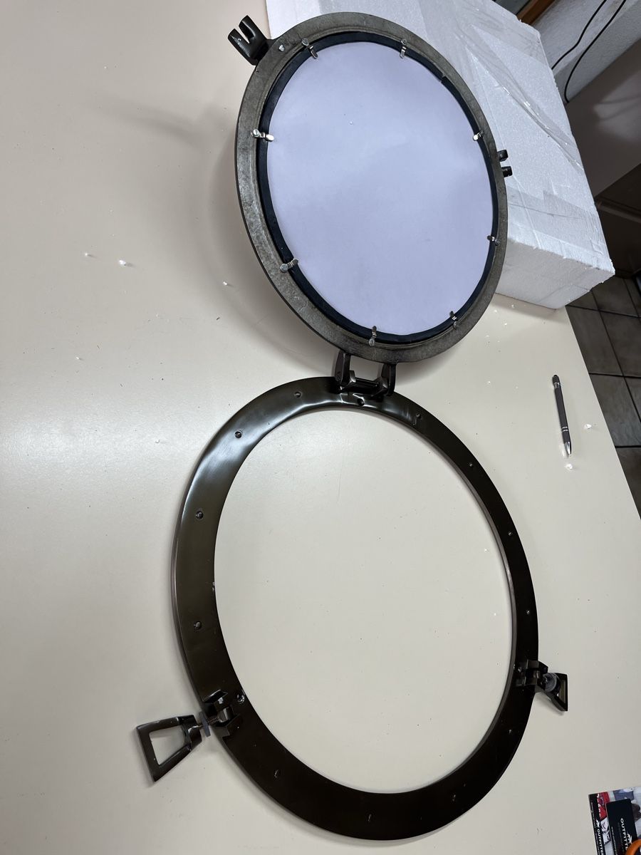 Interio Tutte le decorazioni: Bullauge aus Messing 30cm  Durchmesser – Nuovo (secondo la descrizione) da Hedingen venduto da Walo1315 1