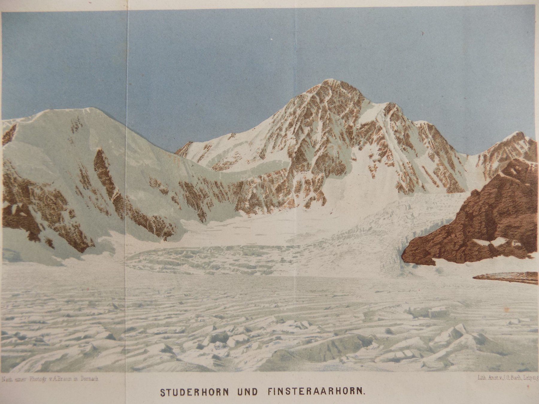 Stiche: Studerhorn und Finsteraarhorn – Gebraucht aus Risch von Rischli15 5