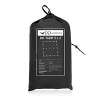 DD Hammocks Tarp 3 x 3 Jet black schwarz